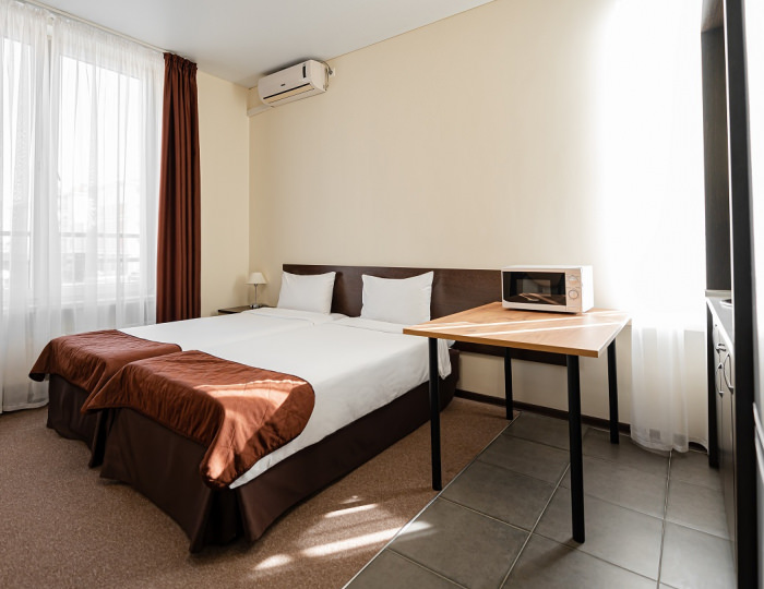 Стандарт 1-комн. с кухонной зоной - Гостиница Gamma Sirius  / Гамма Сириус