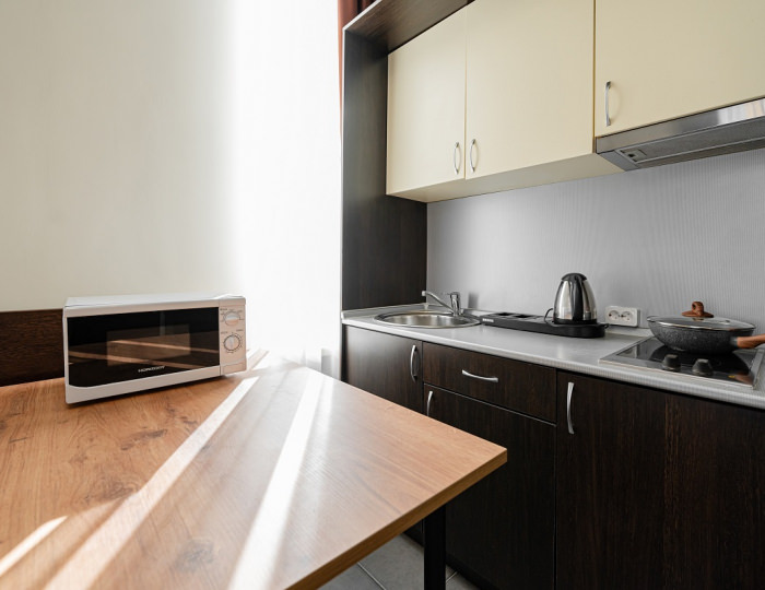 Стандарт 1-комн. с кухонной зоной - Гостиница Gamma Sirius  / Гамма Сириус