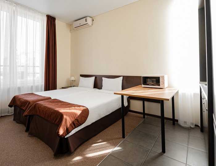 Студия 2-местная с кухней - Гостиница Gamma Sirius  / Гамма Сириус